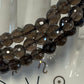 Faceted Smokey Quartz bracelets