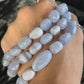 Blue Lace Agate Tumble Bracelets