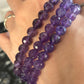 Faceted Amethyst Bracelets