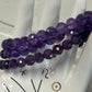 Faceted Amethyst Bracelets