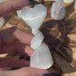 Selenite Satin Spar Heart Swirls