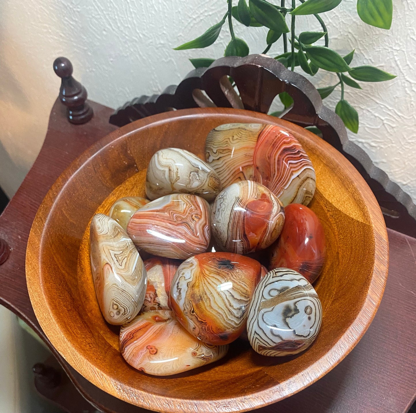 1.5” - 3” Sardonyx Palm Stones