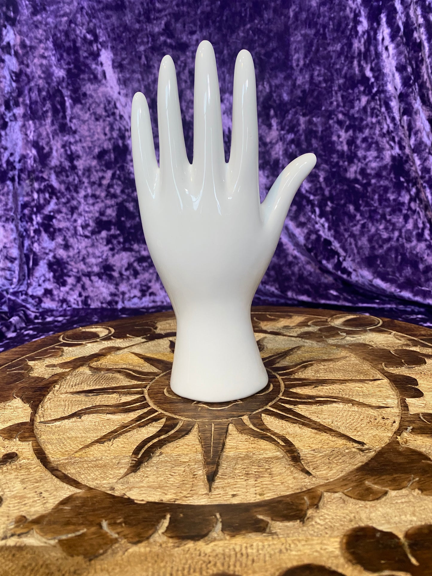 White Palmistry Hand