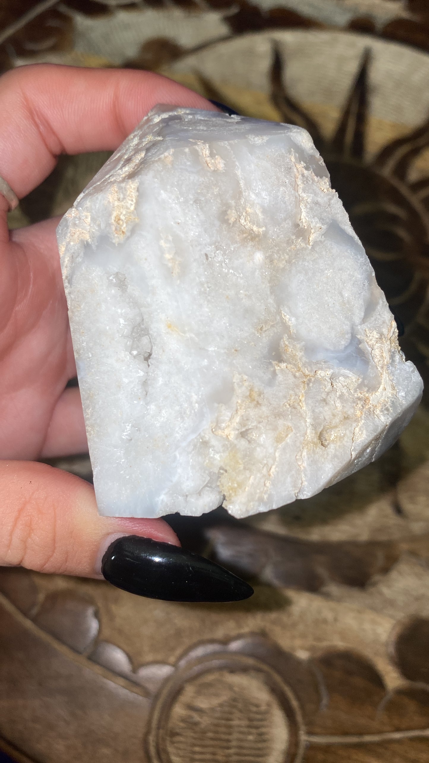 2” White Druzy Quartz Points