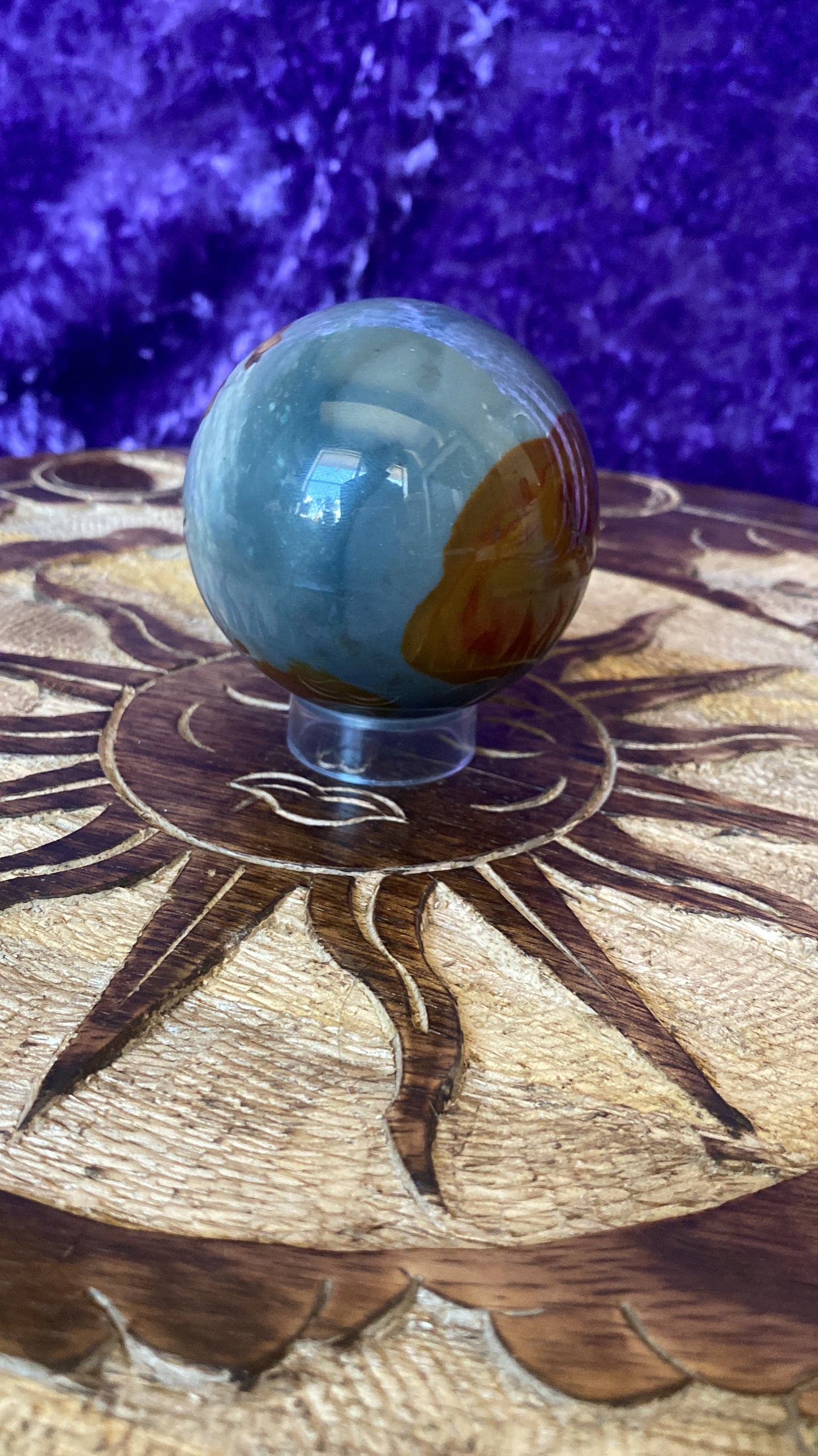 2.5” Polychrome Jasper Sphere